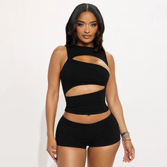 Cutout Slim-Fit Set