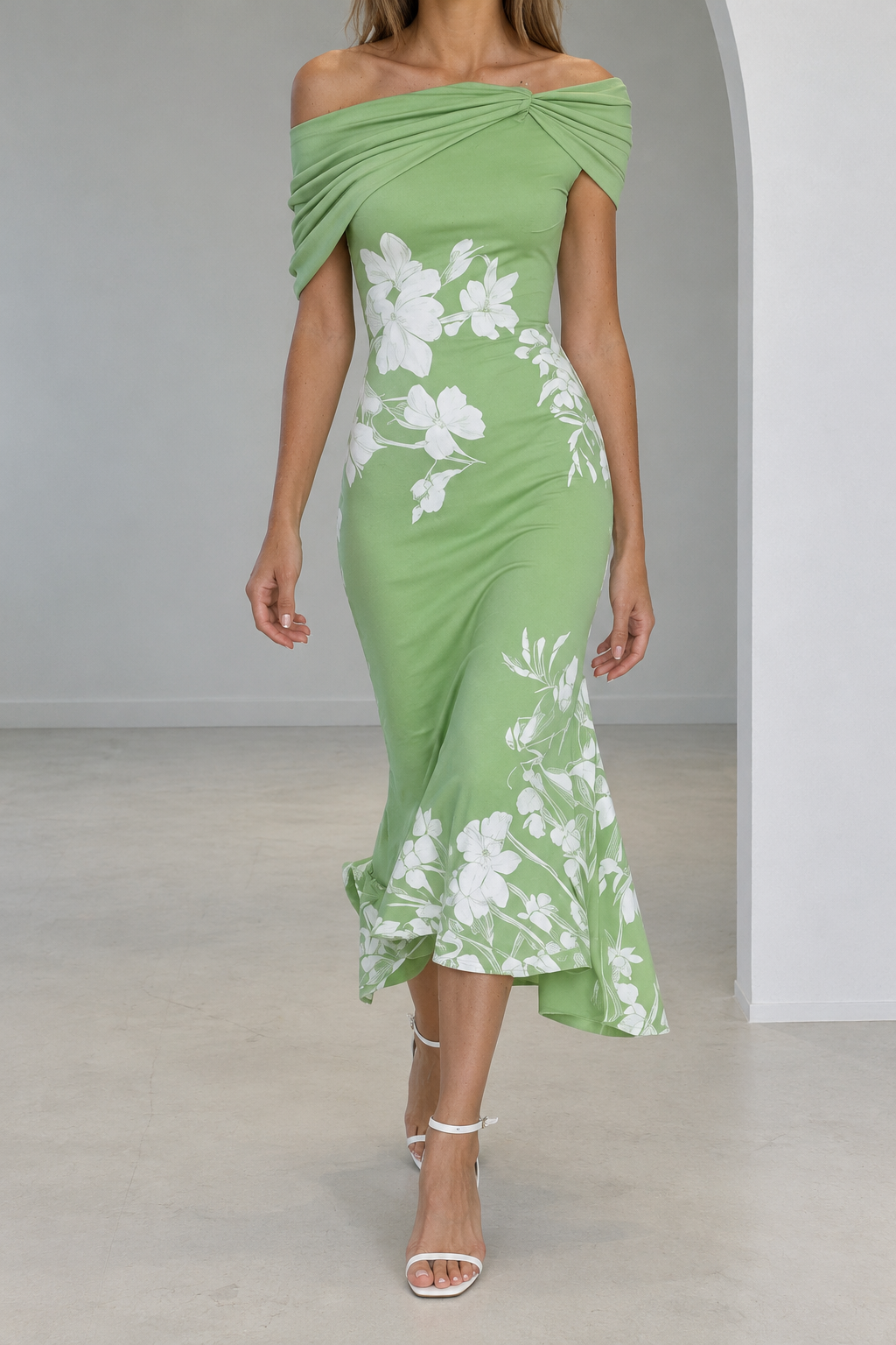 Women's Elegant Wedding Guest Dress | Midi