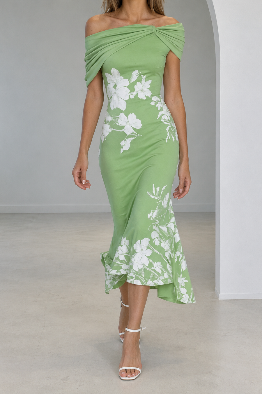 Women's Elegant Wedding Guest Dress | Midi