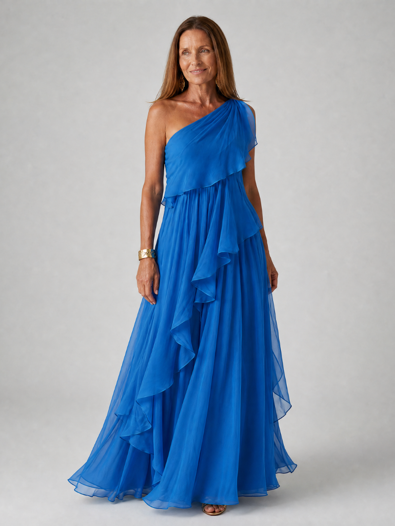 FLORENTYNA | Ruffles for a Formal Evening