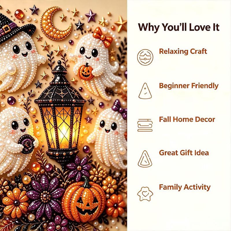 Ghost Pearl Diamond Painting DIY Kit