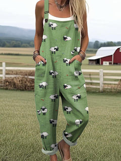 Whimsical Sheep Jumpsuit