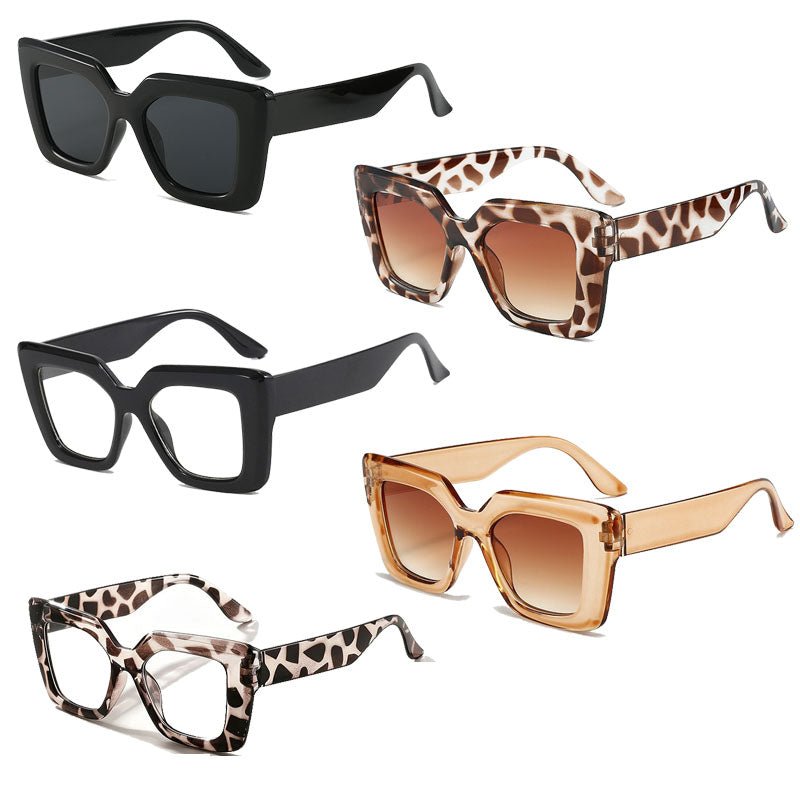 Minimalist and stylish square sunglasses