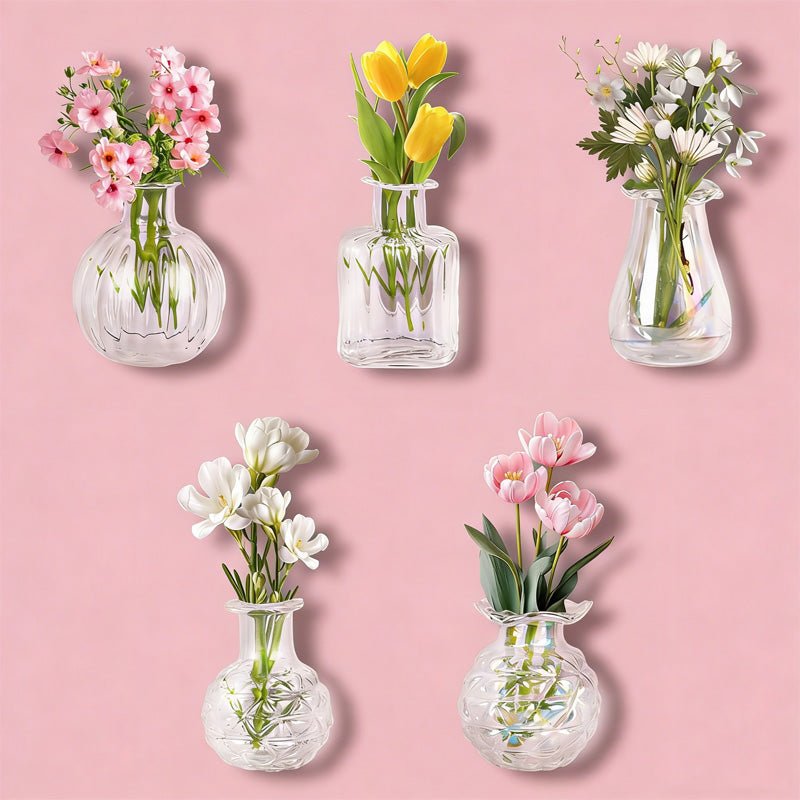 3D Mini Vase Fridge Magnets
