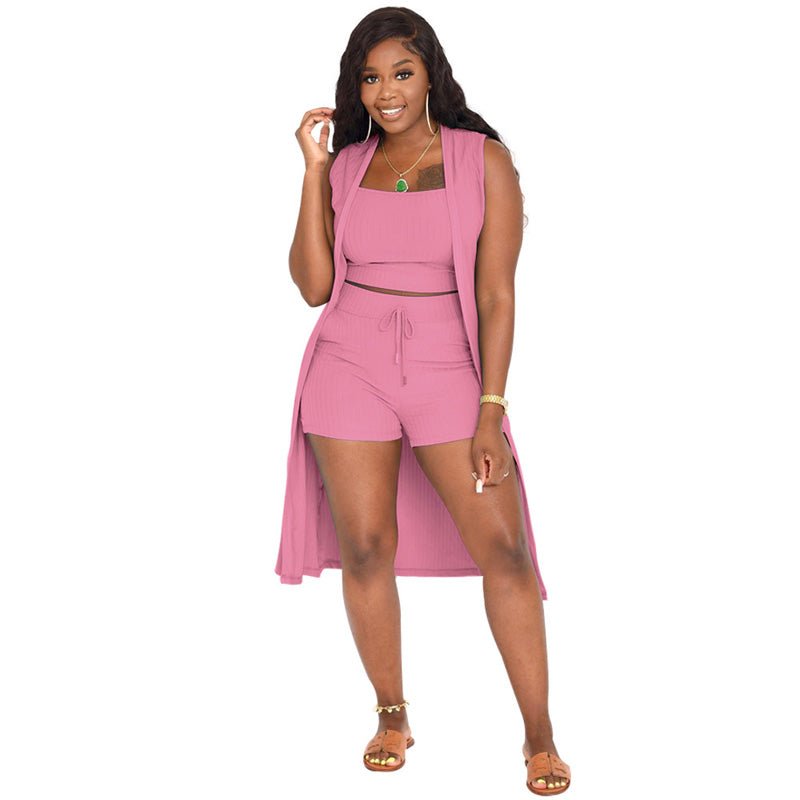 Casual and Stylish Three-Piece Set