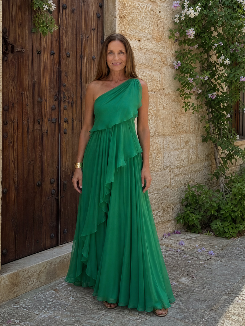FLORENTYNA | Ruffles for a Formal Evening