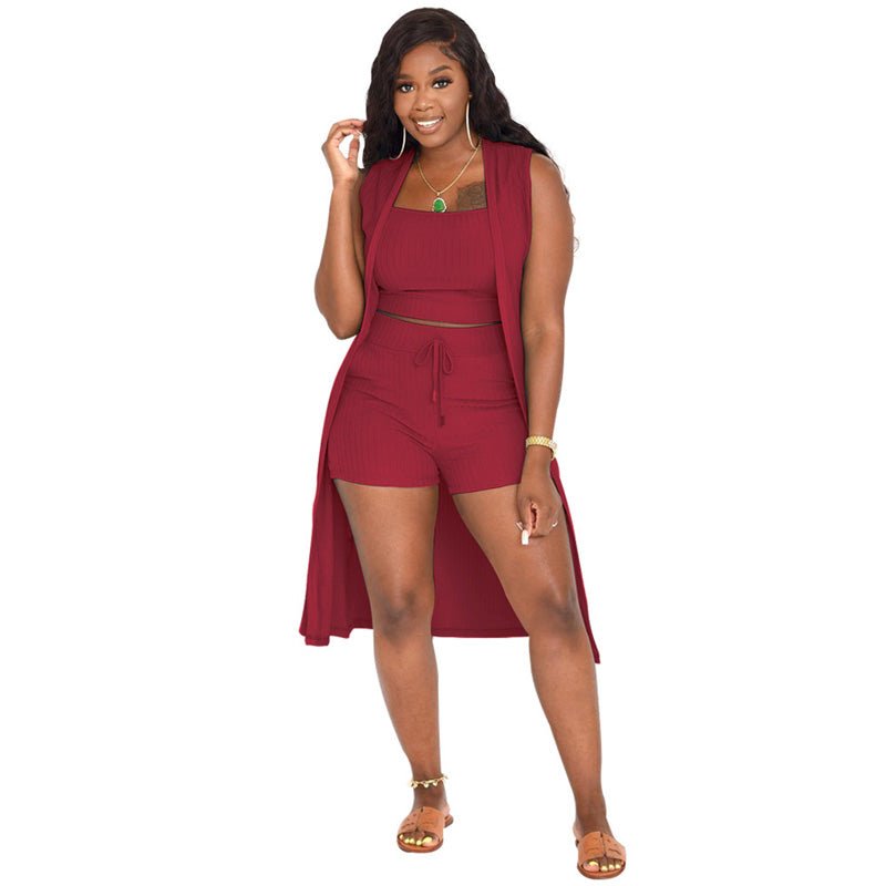 Casual and Stylish Three-Piece Set