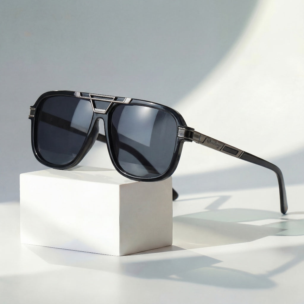 Raven Retro Sunglasses (Vintage)