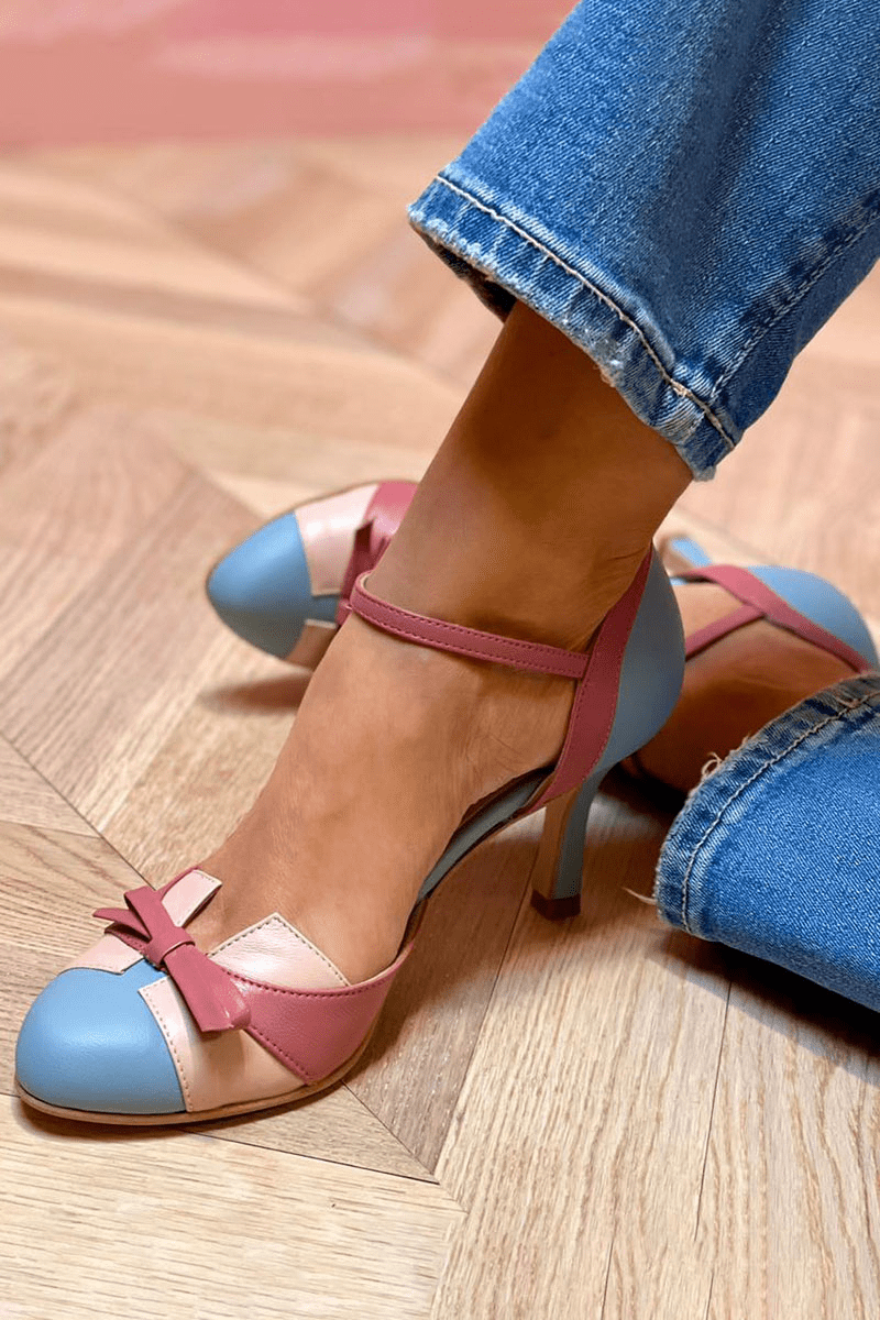 Rose™ Colorful Bow Heels