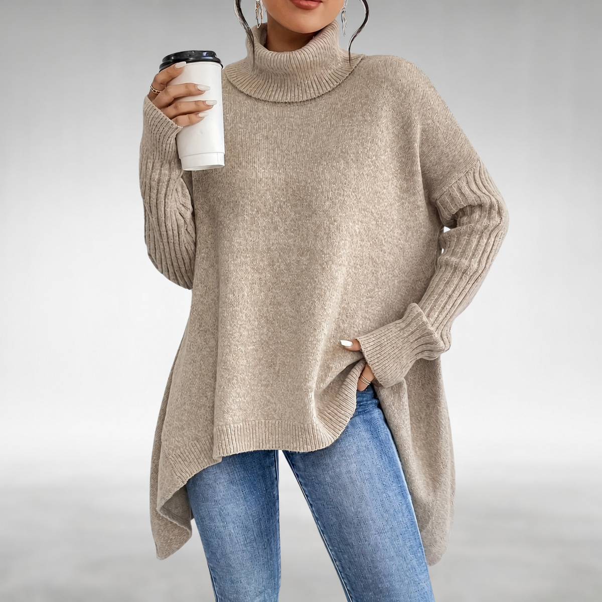 Jana™ Elegant Turtleneck Sweater