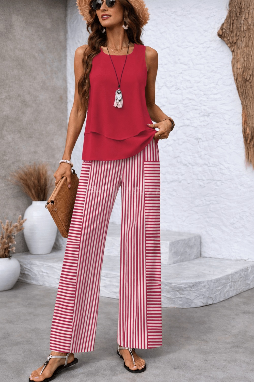 Rosavienne | Riviera Striped Set