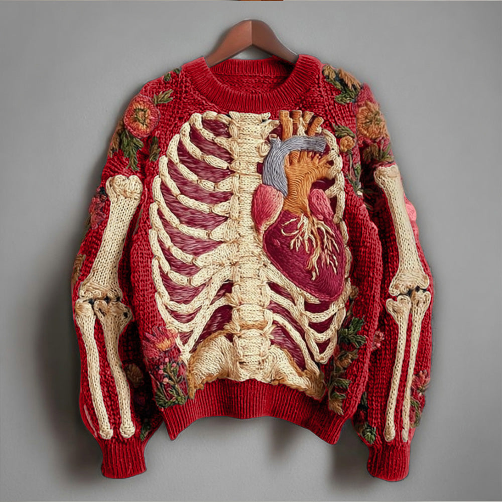 Women's Winter Crew Neck Knit Jumper | Halloween