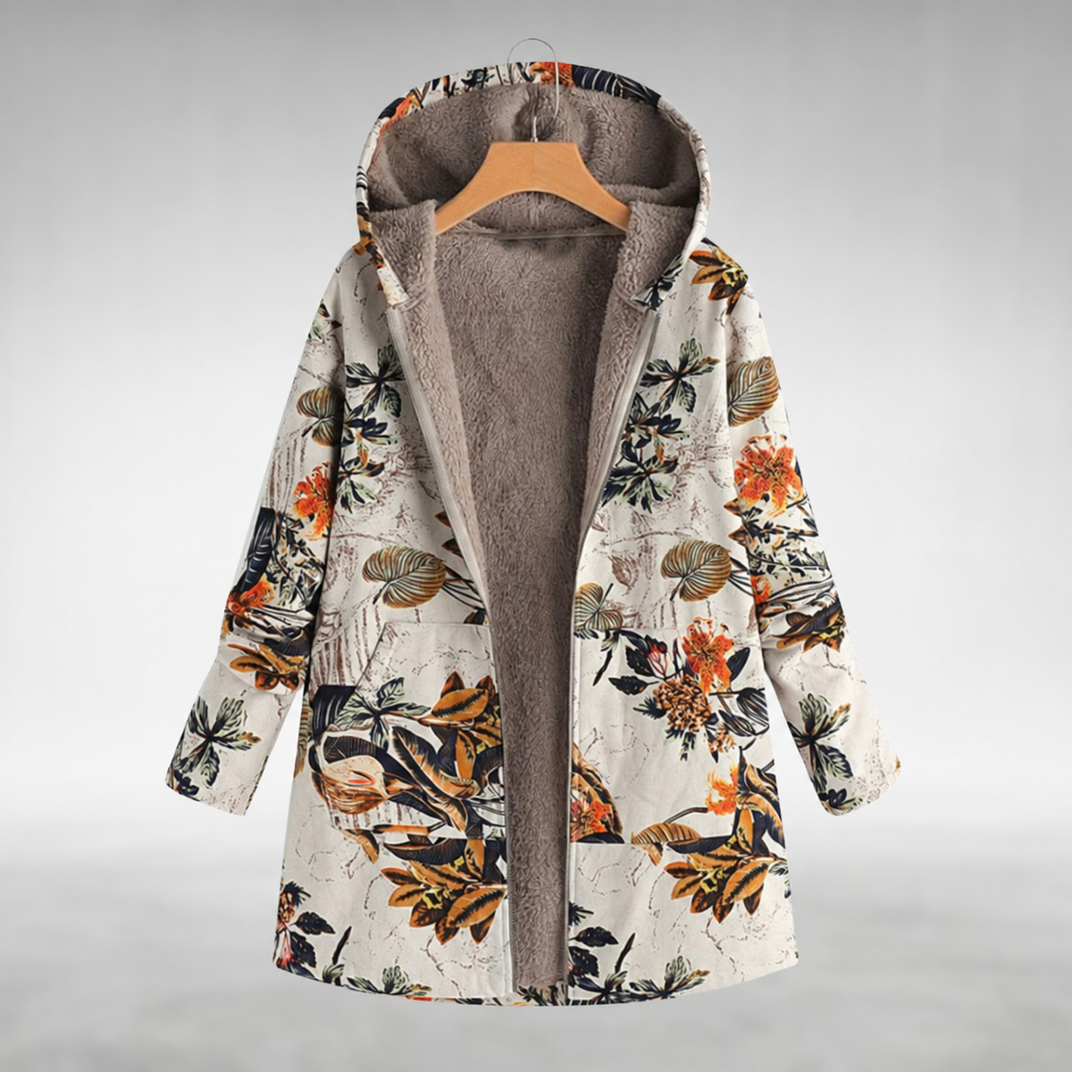 Marjorie™ Stylish Fleece Jacket