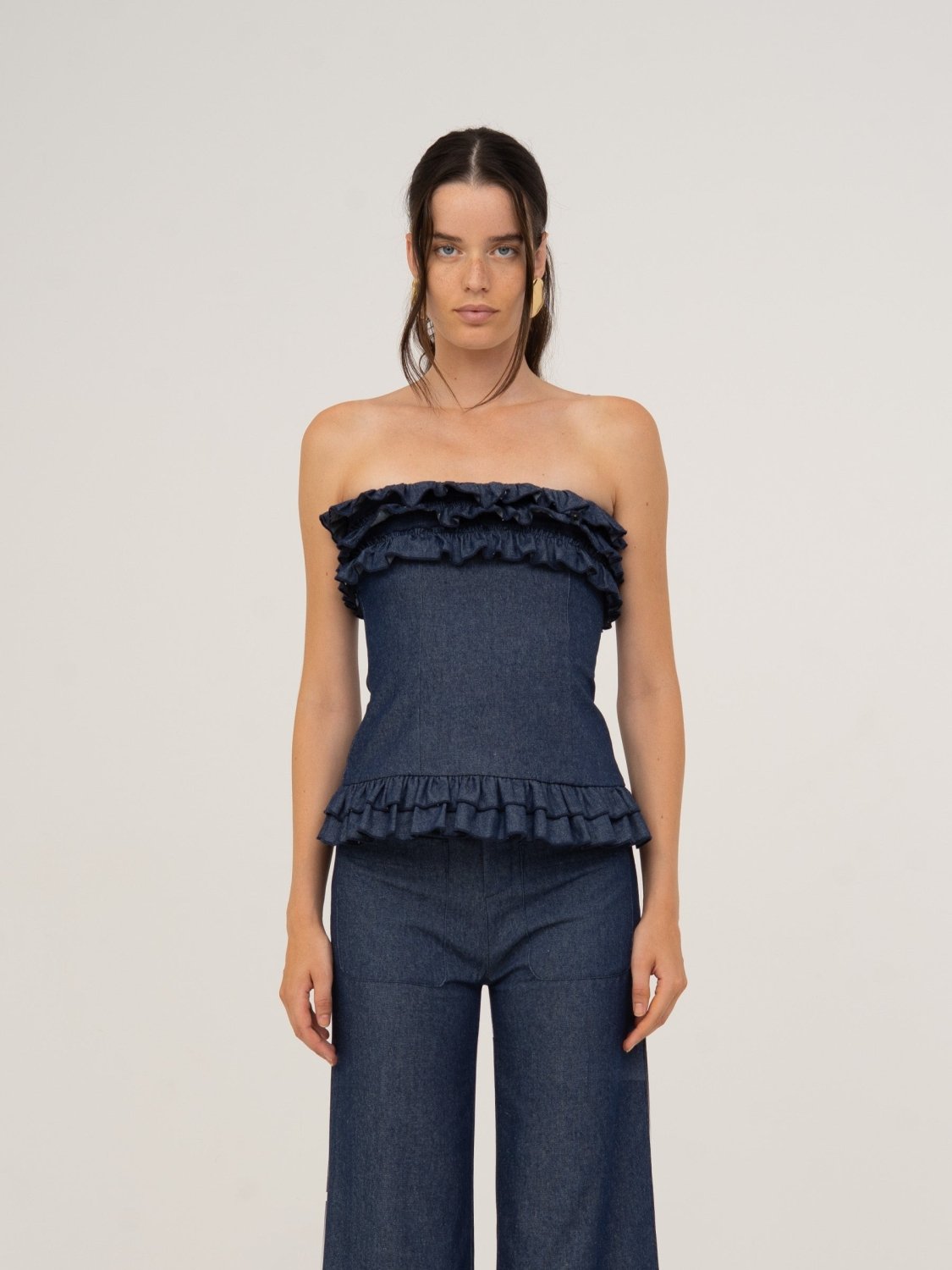 Blue Denim Noctis Top