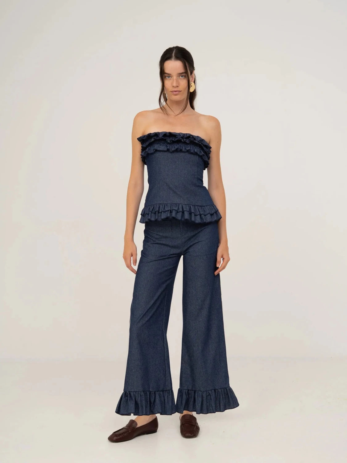 Blue Denim Noctis Top