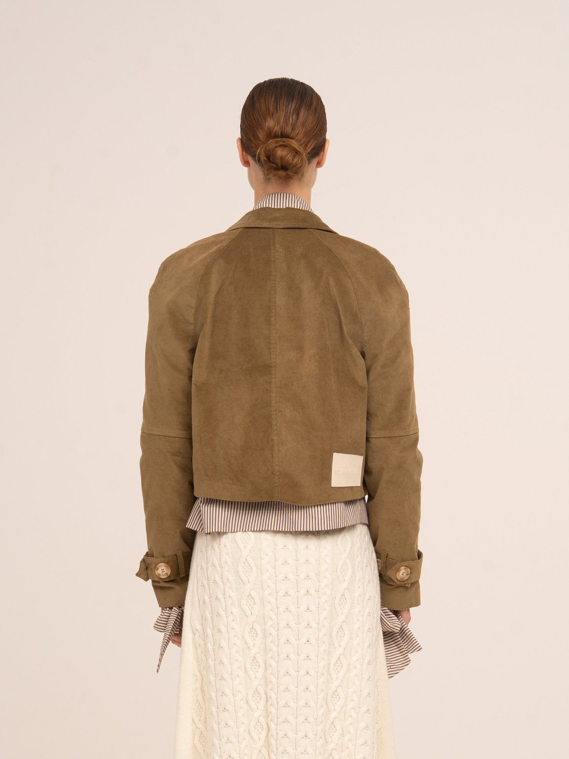Pace Khaki Velvet Jacket
