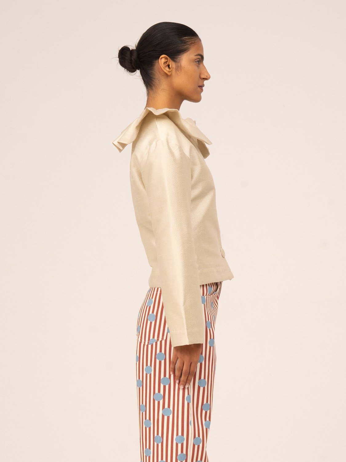 Clown Cream Sparkle Jacket