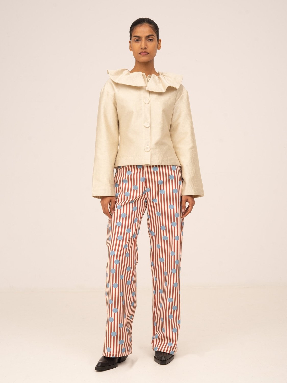 Clown Cream Sparkle Jacket