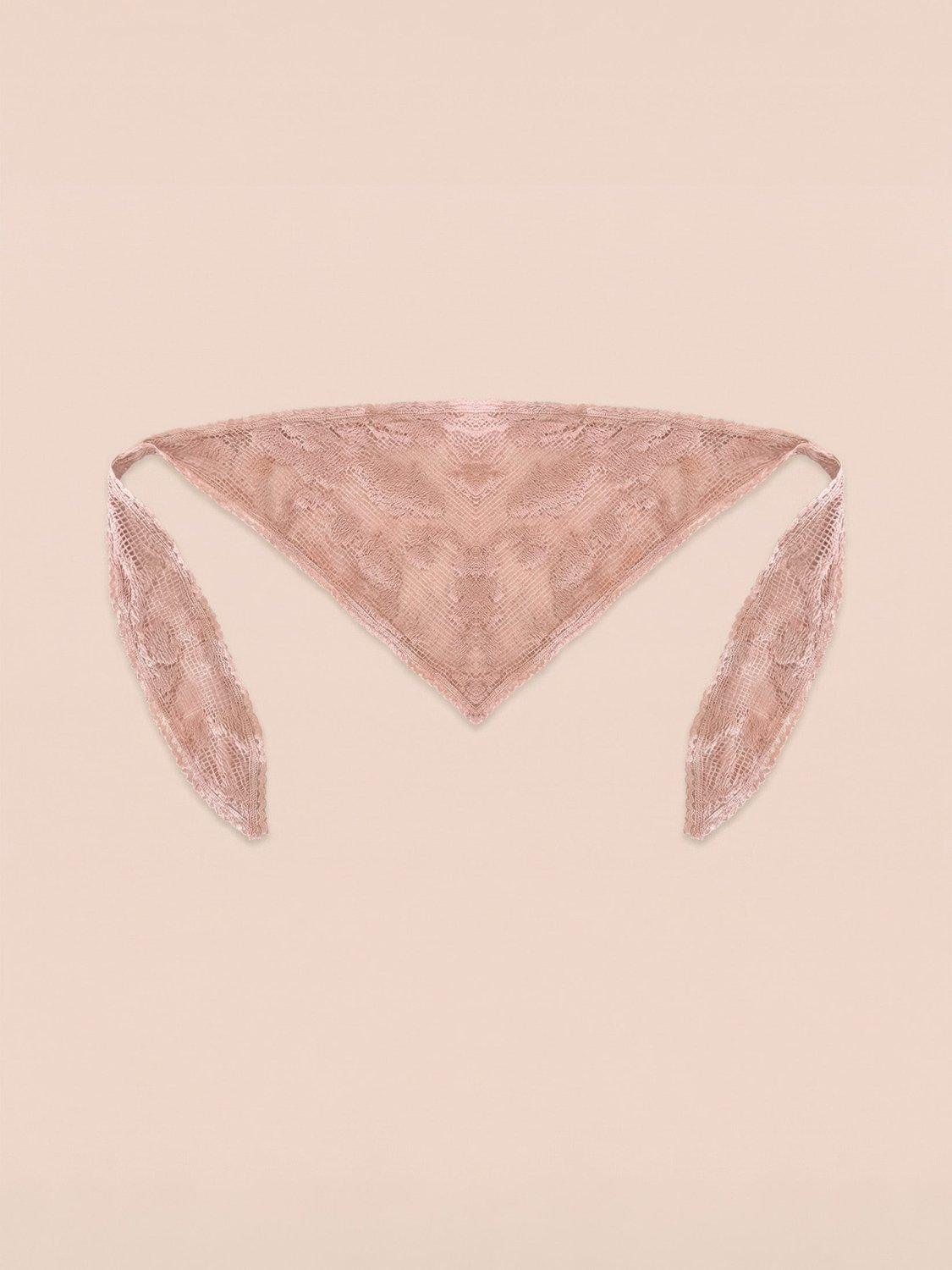 Pink Jester Embroidery Headscarf