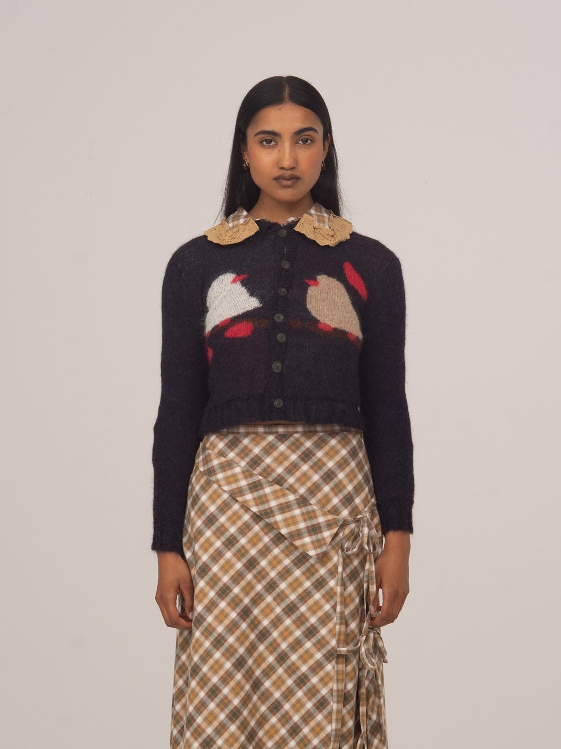 Carolina Bird Knit Cardigan
