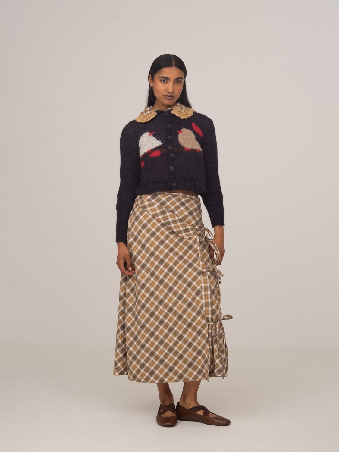 Carolina Bird Knit Cardigan