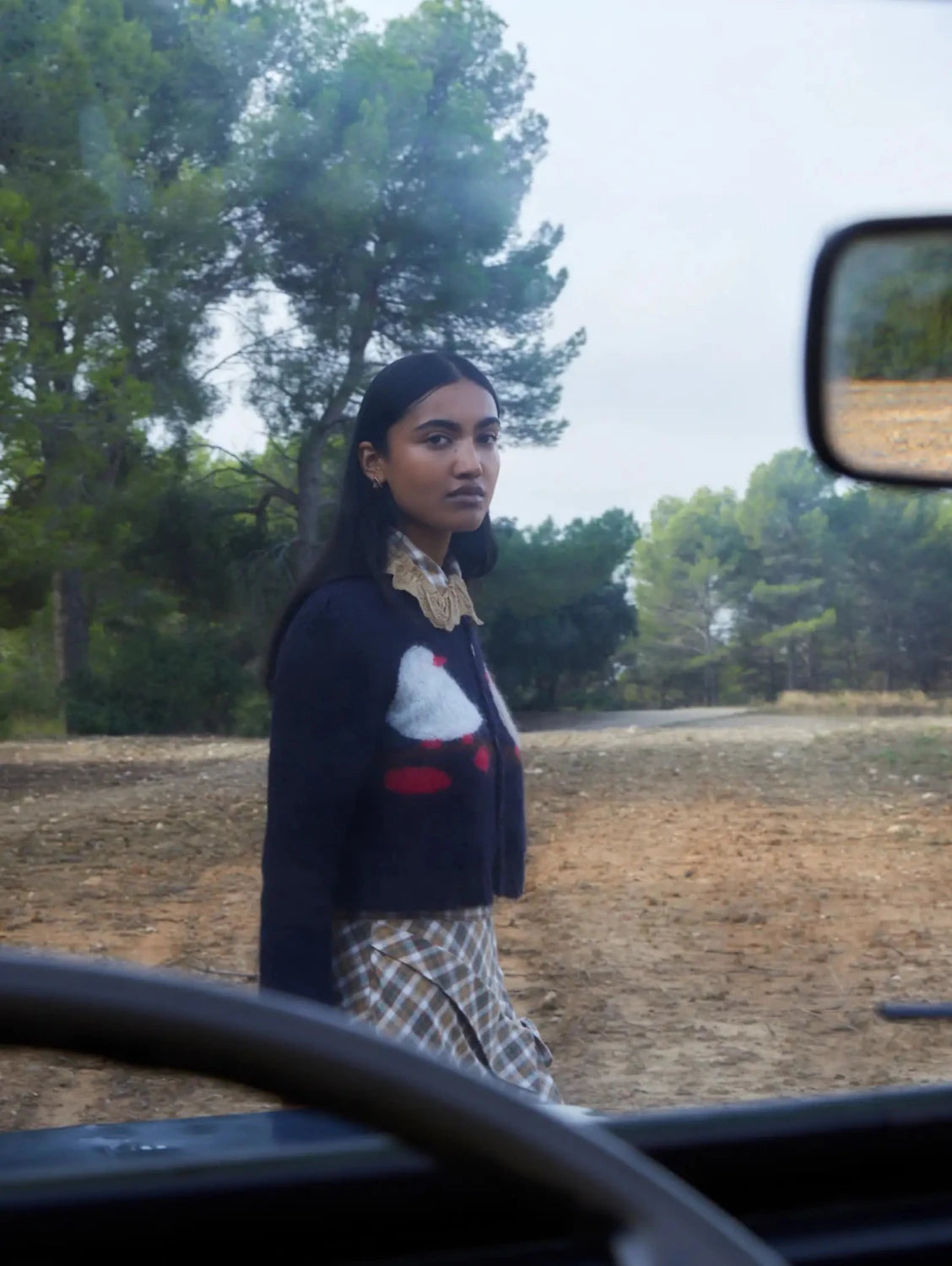 Carolina Bird Knit Cardigan