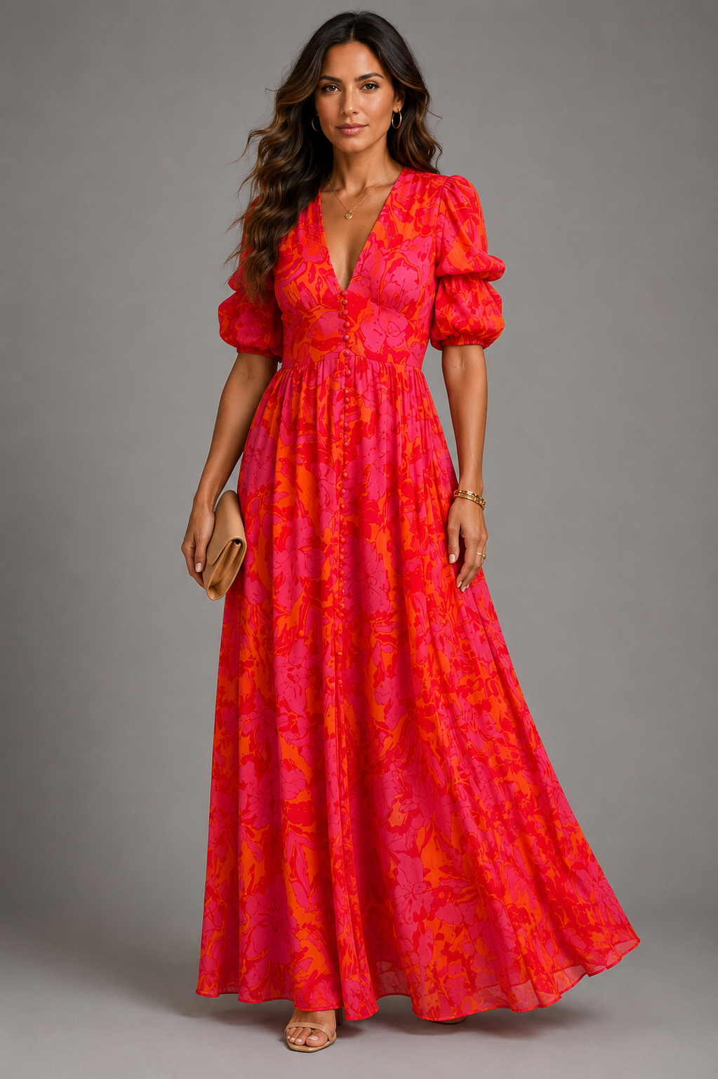Olympe | Flowing Maxi Dress | FINAL SALE