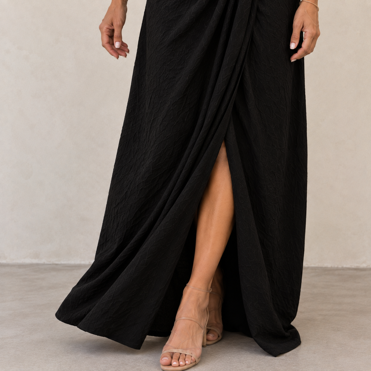 Ashley Maxi Dress with V-Neck