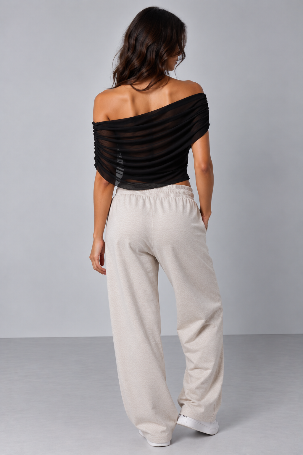 The Elara Draped Elegance Top