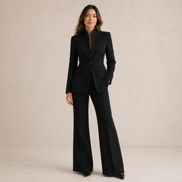 Vessalia | Tailored Wide-Leg Set