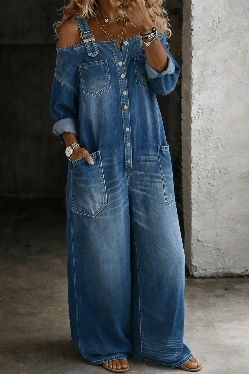 Sophia | Off Shoulder Jumpsuit