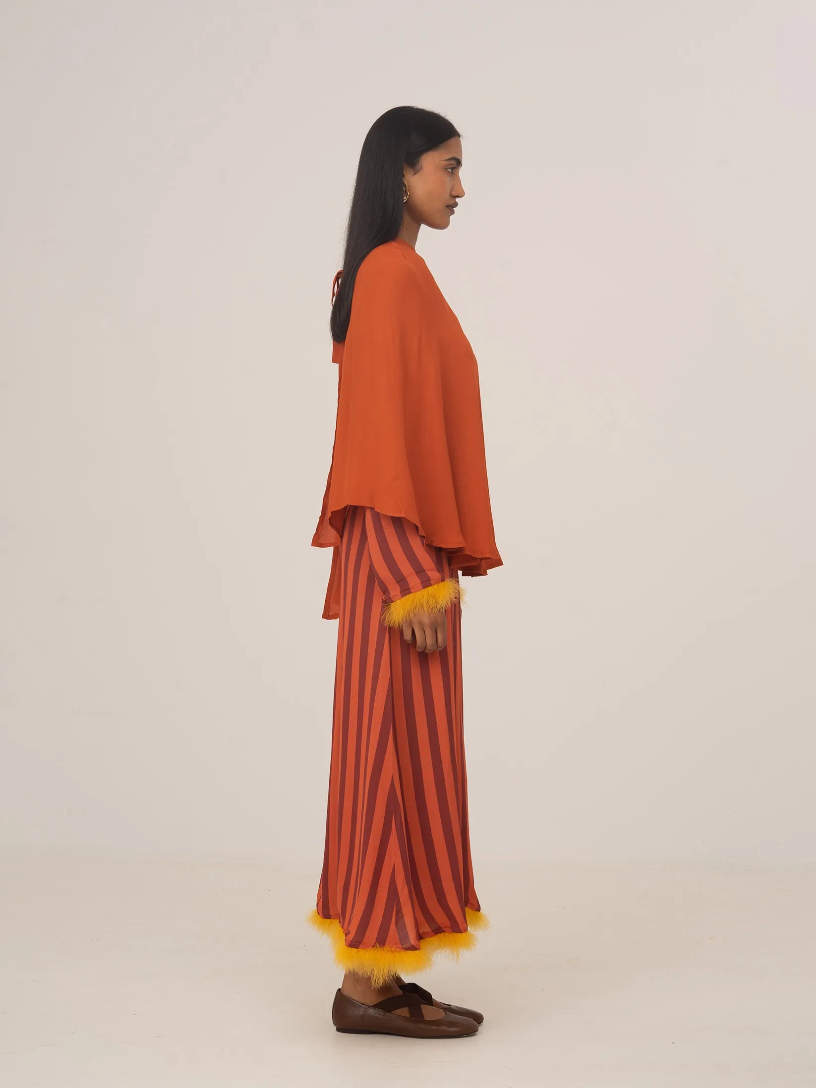 Colombina Orange Occasion Cape
