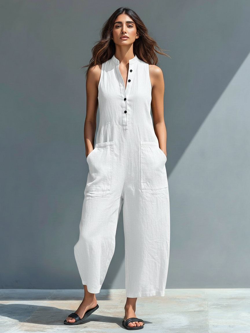 Adele | Effortless Wide-Leg Jumpsuit | FINAL SALE