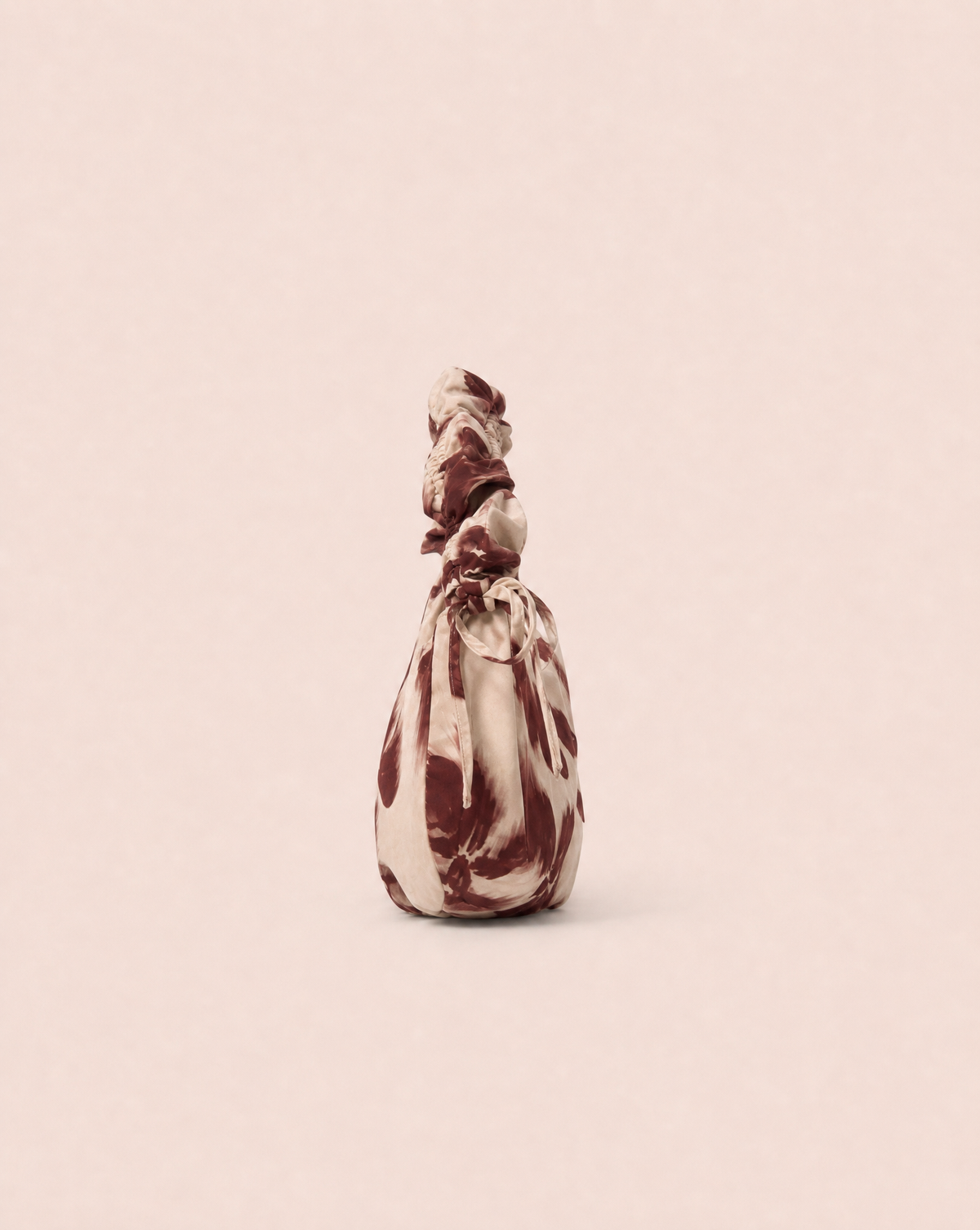 Red Peony Flower Print Bag