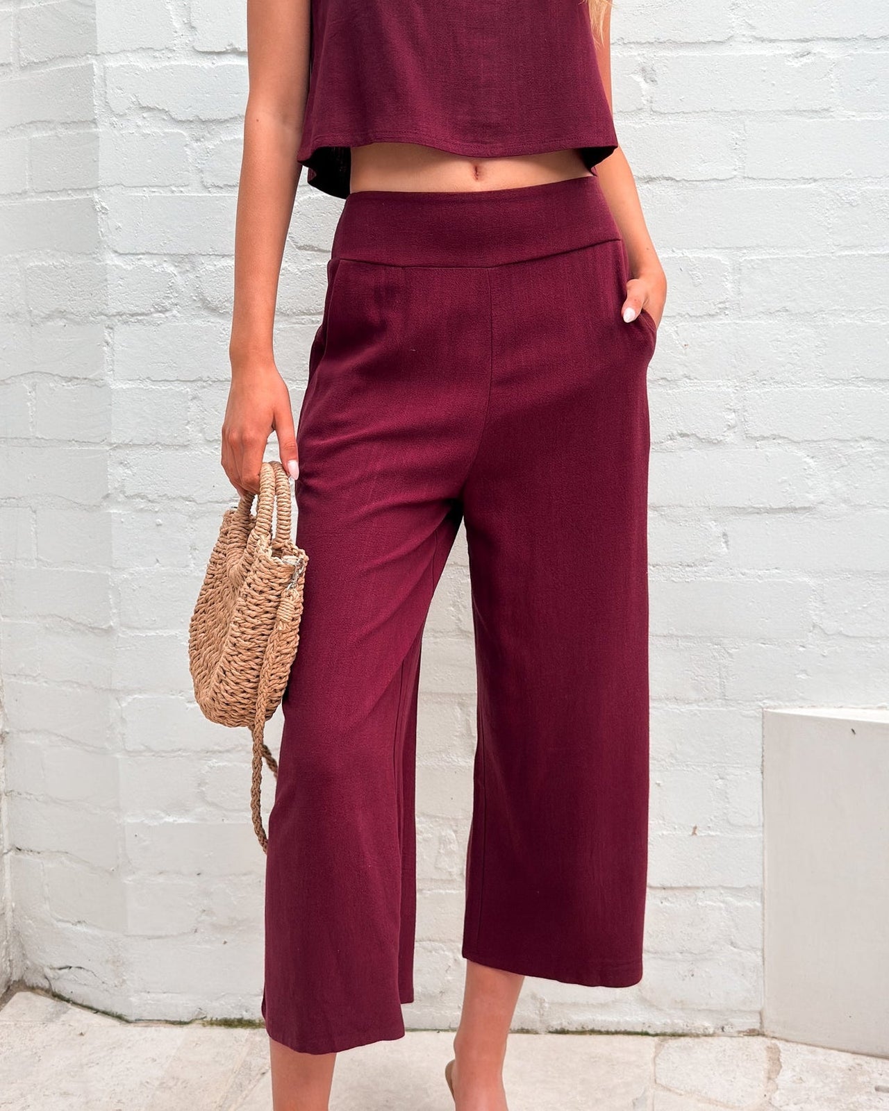 Lighthouse Pants - Bordeaux
