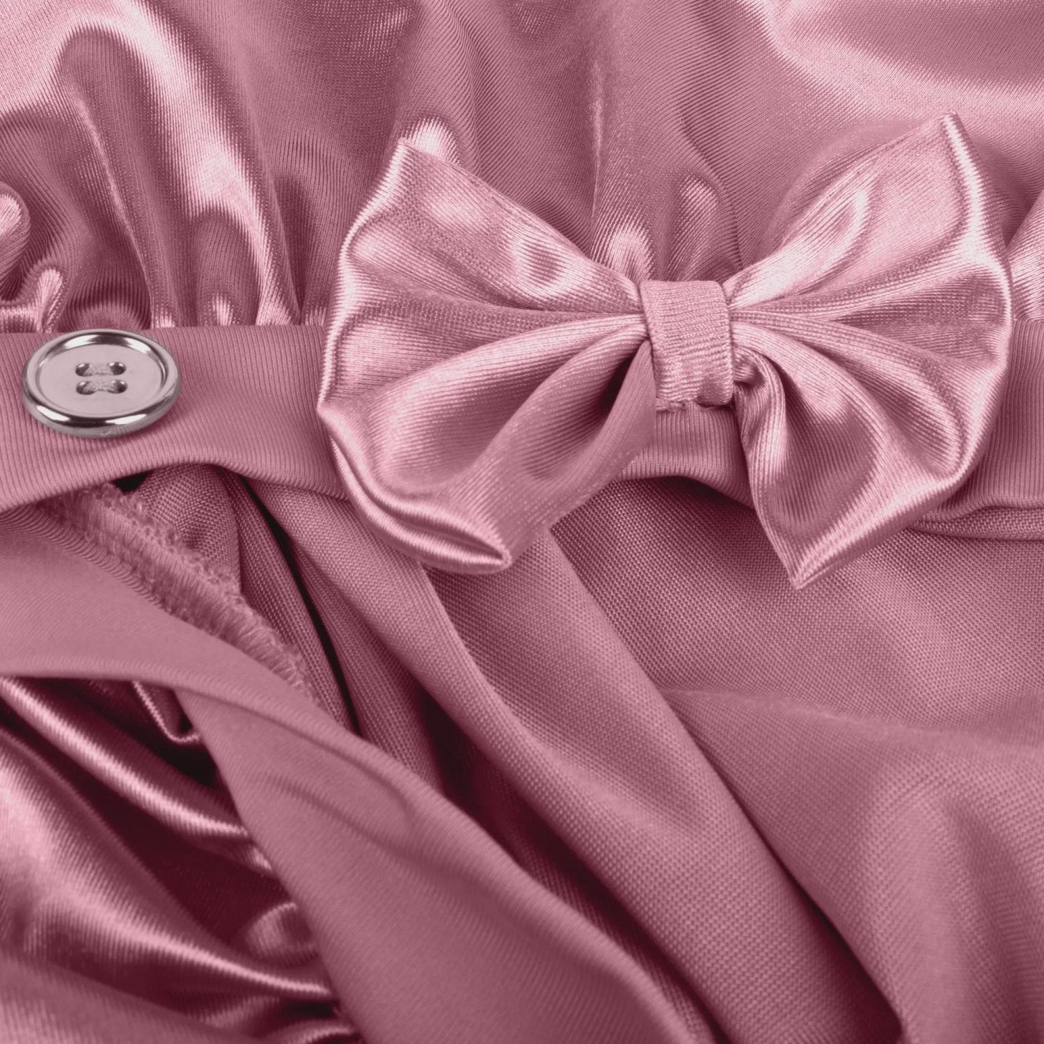 Satin Stretch Non-Slip Sleep Bonnet for Curly Hair
