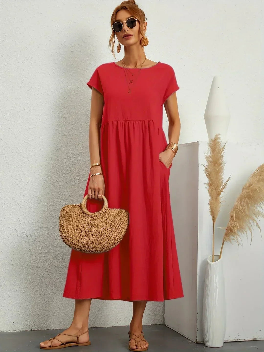 Charlotte | Timeless Flowing Maxi Dress