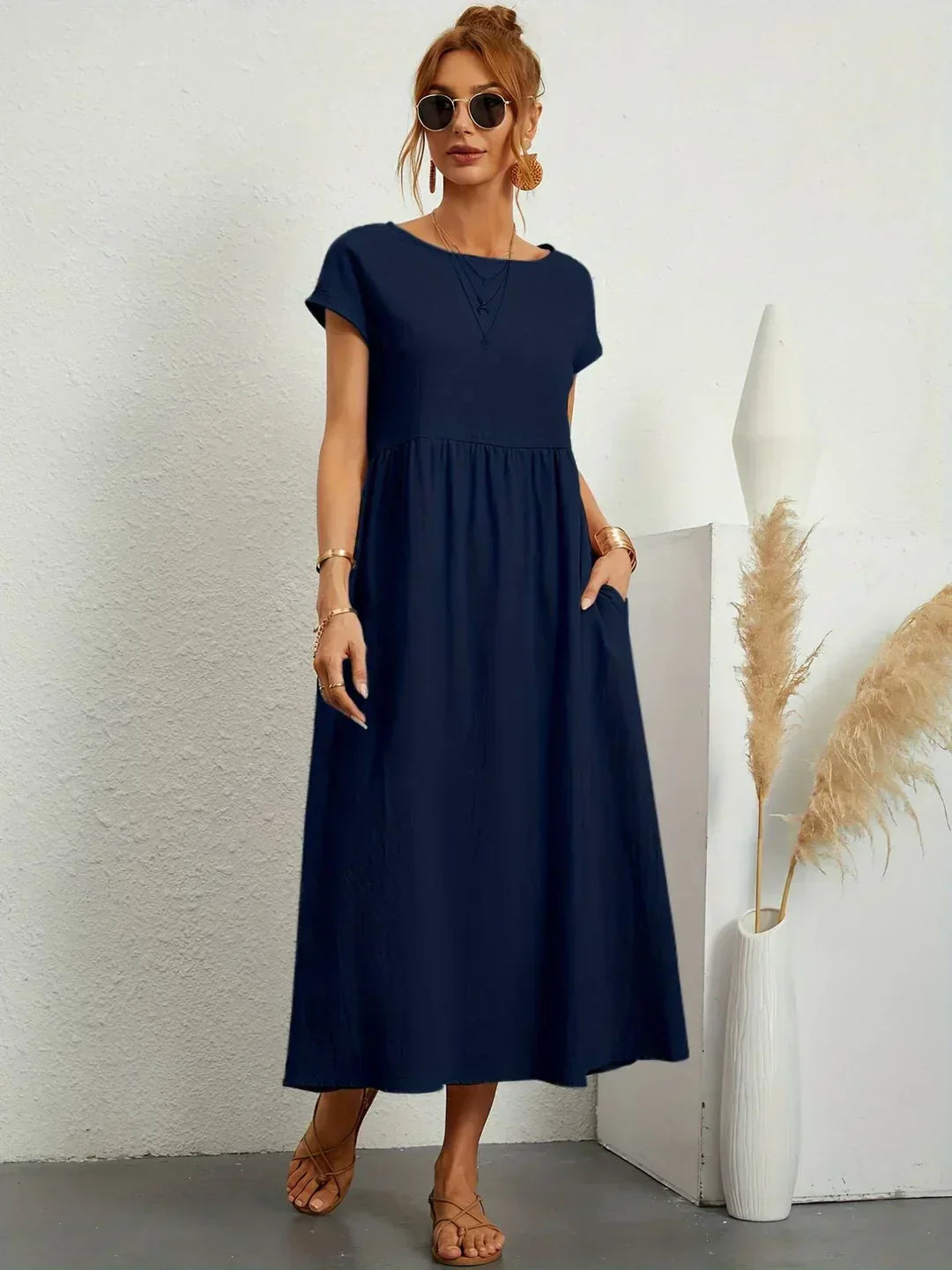 Charlotte | Timeless Flowing Maxi Dress