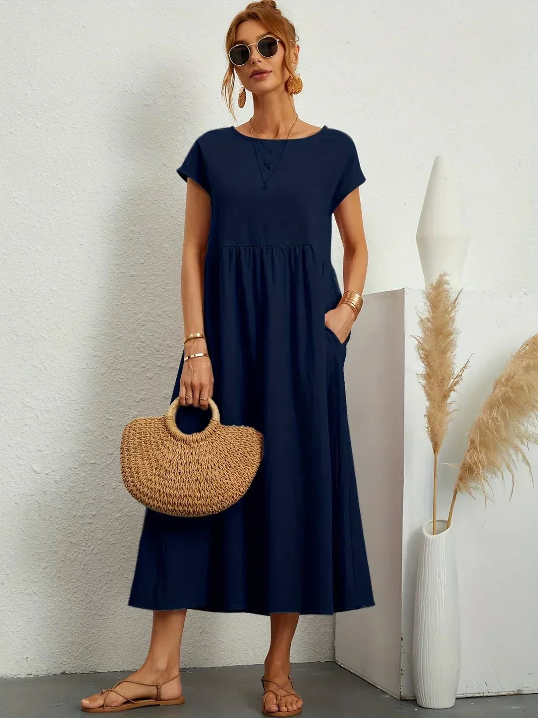 Charlotte | Timeless Flowing Maxi Dress