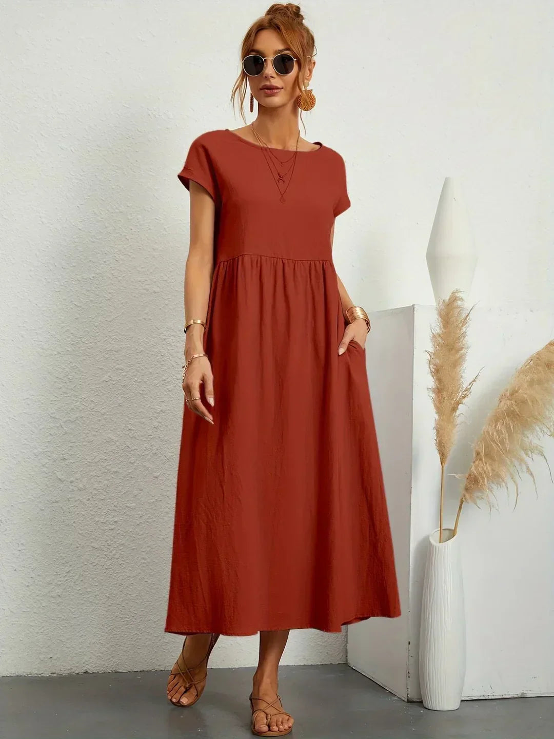 Charlotte | Timeless Flowing Maxi Dress
