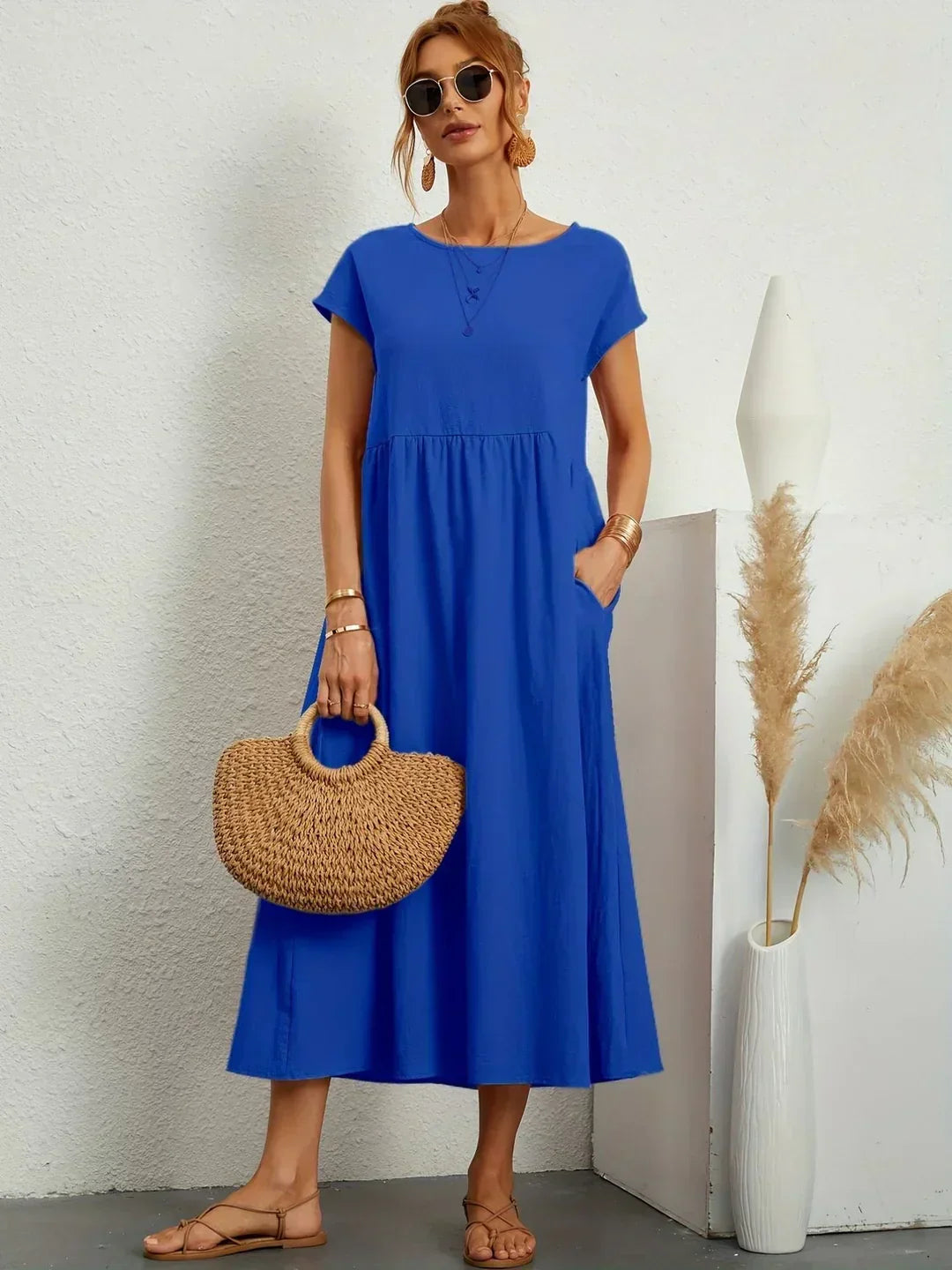 Charlotte | Timeless Flowing Maxi Dress