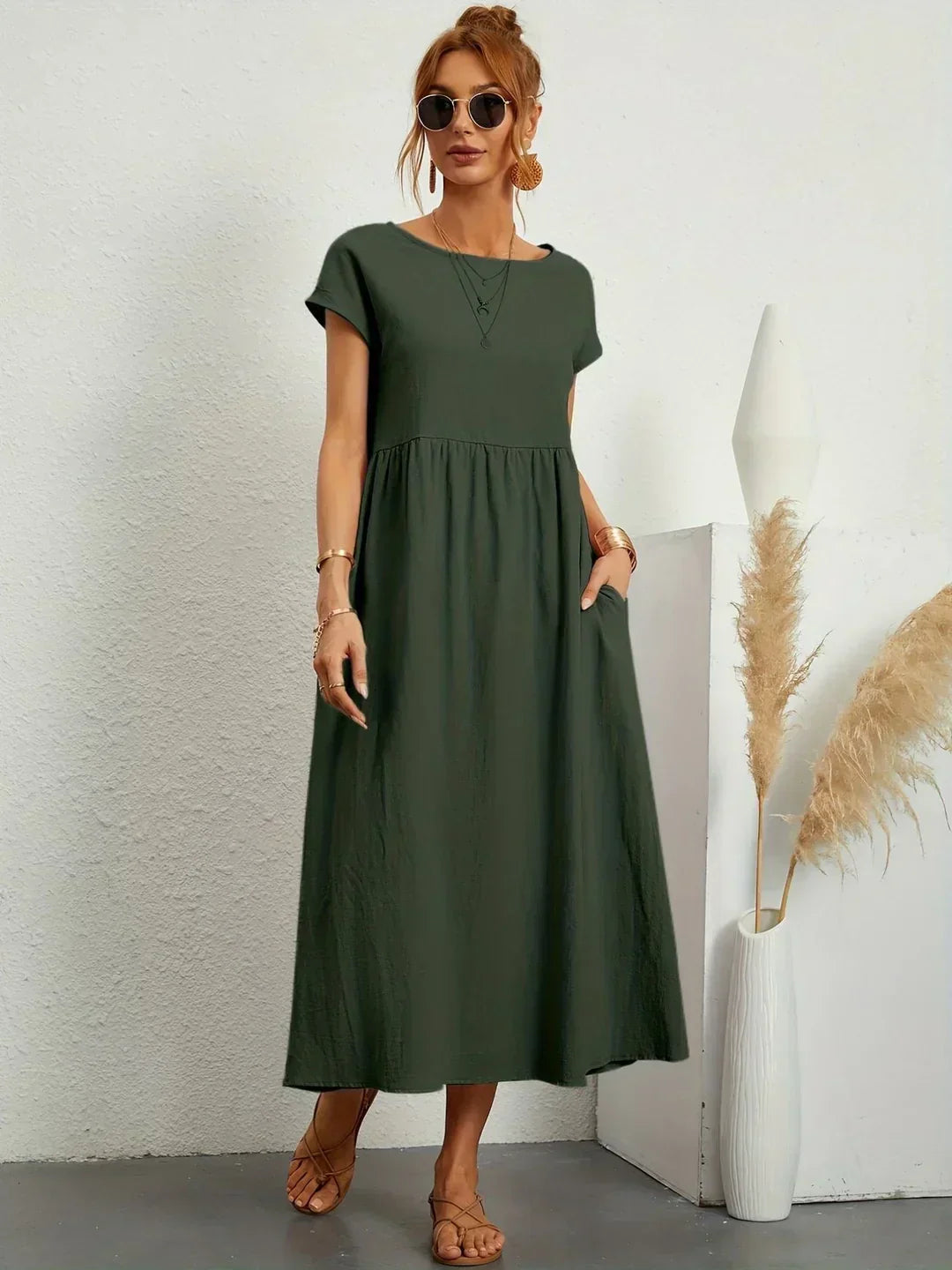 Charlotte | Timeless Flowing Maxi Dress