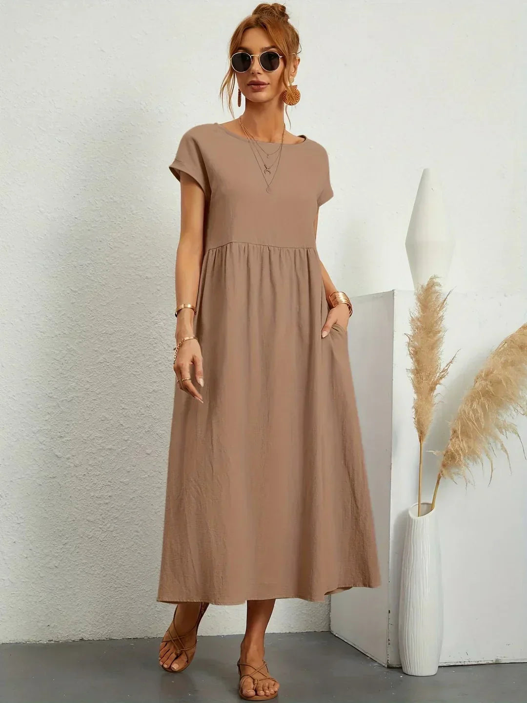 Charlotte | Timeless Flowing Maxi Dress
