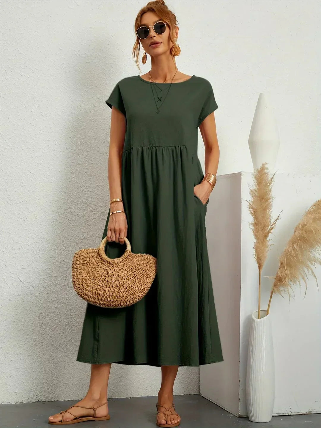 Charlotte | Timeless Flowing Maxi Dress