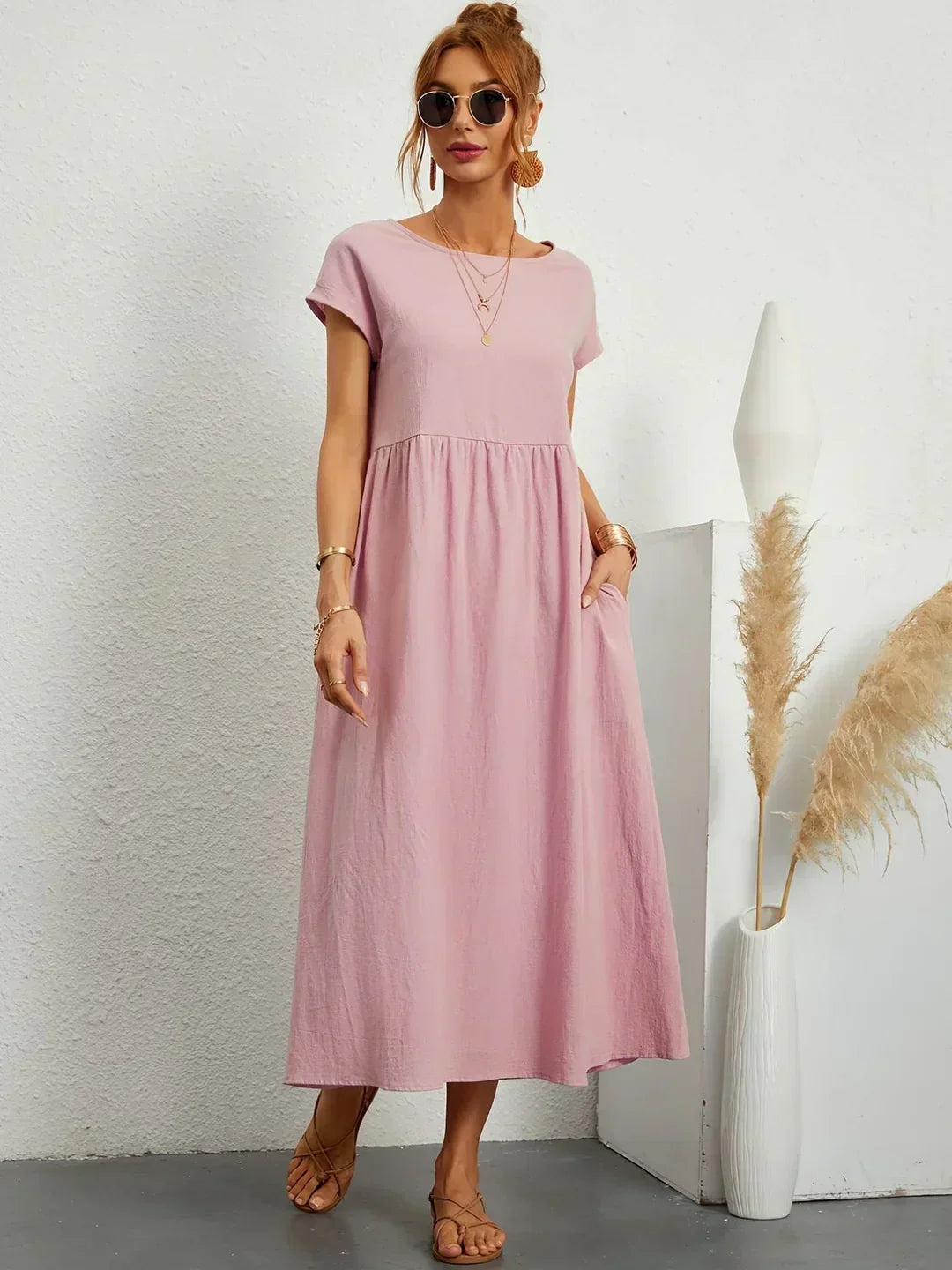Charlotte | Timeless Flowing Maxi Dress