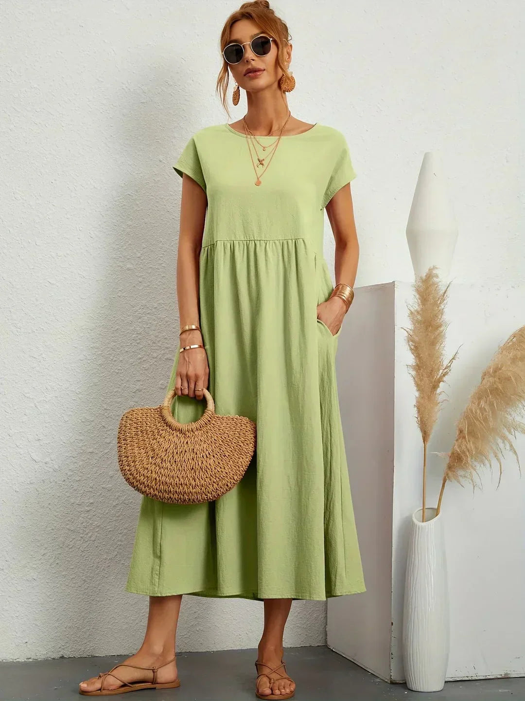 Charlotte | Timeless Flowing Maxi Dress