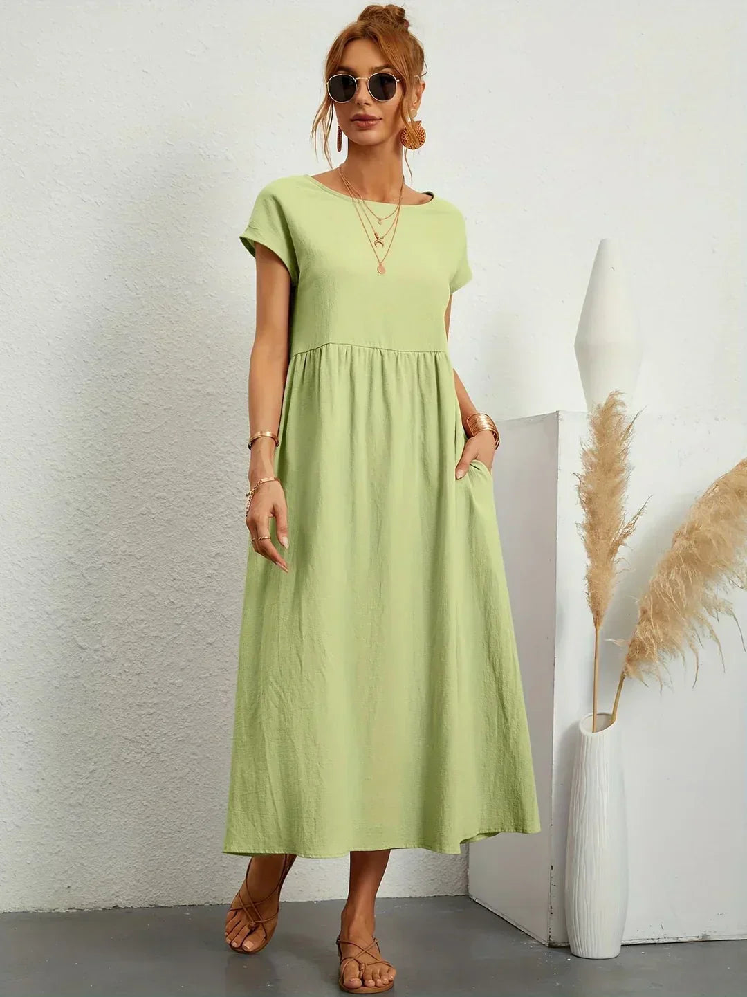 Charlotte | Timeless Flowing Maxi Dress