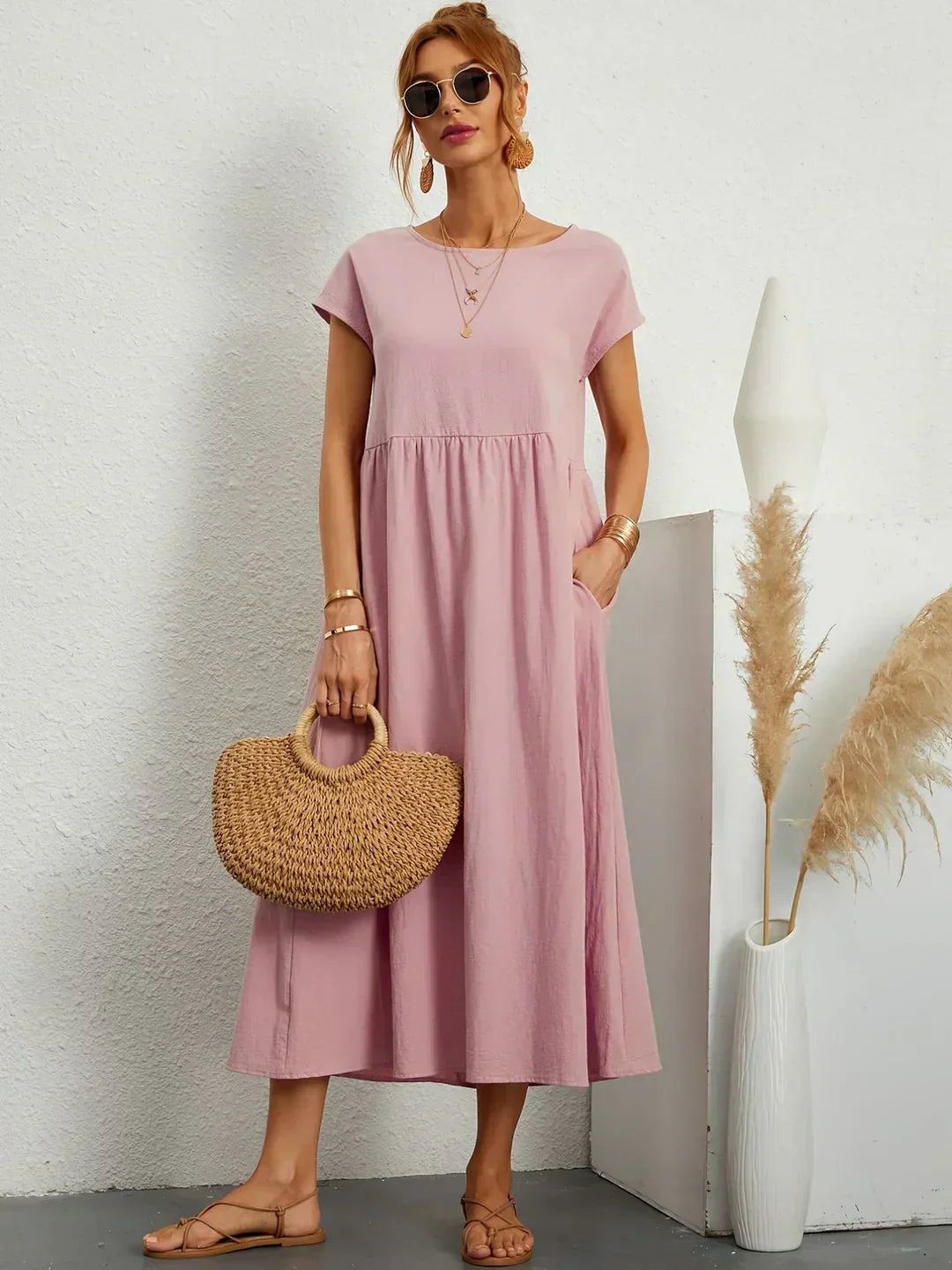 Charlotte | Timeless Flowing Maxi Dress