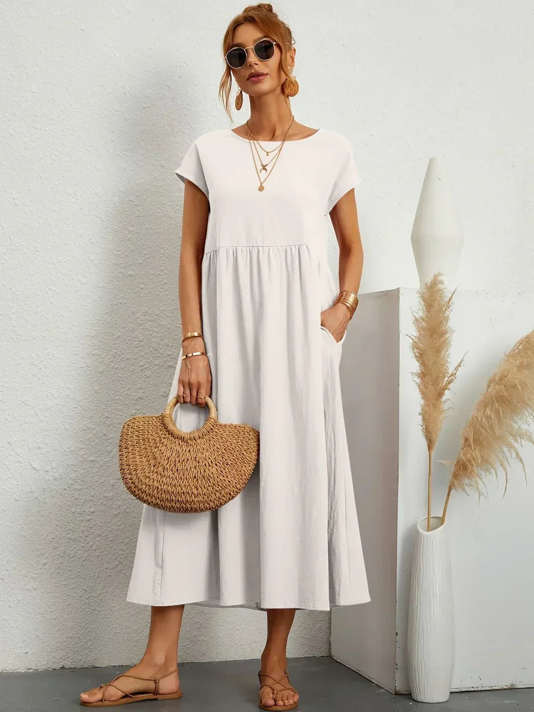 Charlotte | Timeless Flowing Maxi Dress