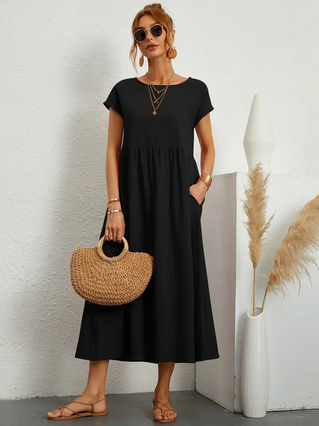 Charlotte | Timeless Flowing Maxi Dress